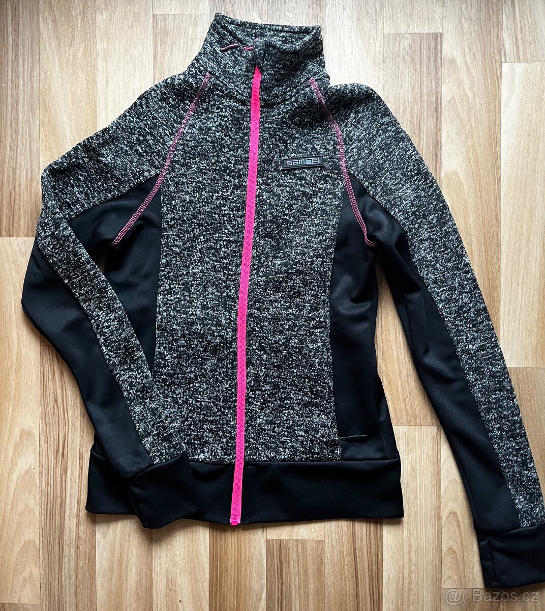 Sportovní teplá turistická mikina na zip vel. XS