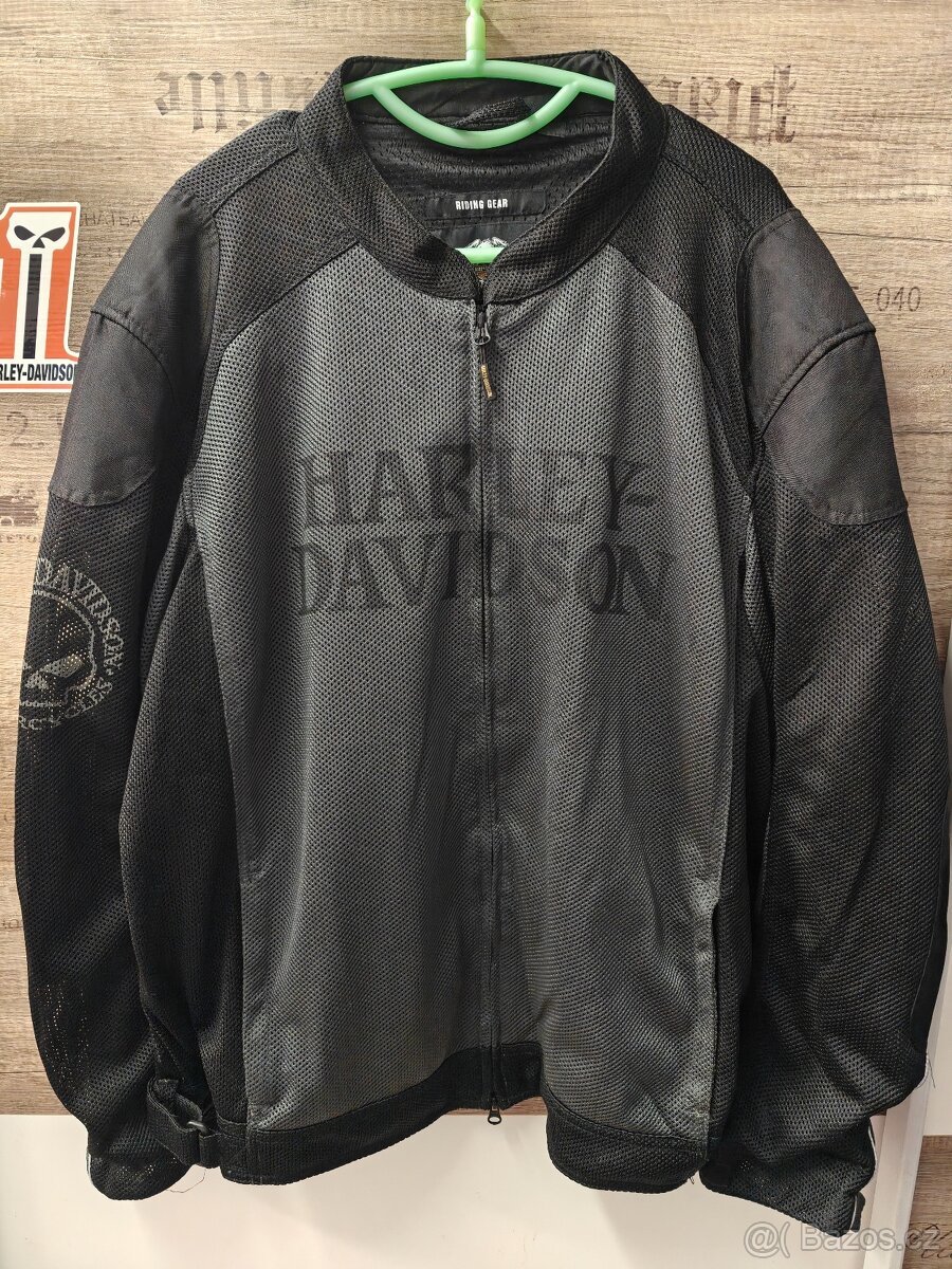 Bunda Harley Davidson Willie G skull mesh XXL