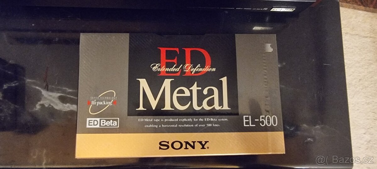 SONY SUPER TECHNOLOGY Hi Packing ED METAL L500
