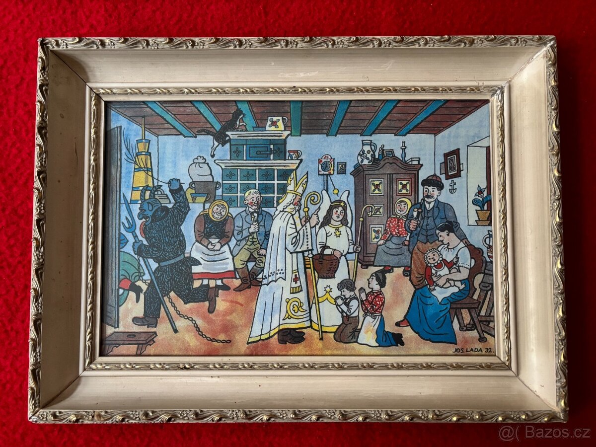 Josef Lada-32 - MIKULÁŠSKÉ