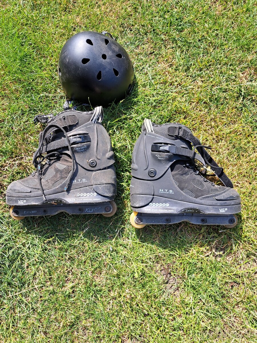 Kolečkové brusle vel.46