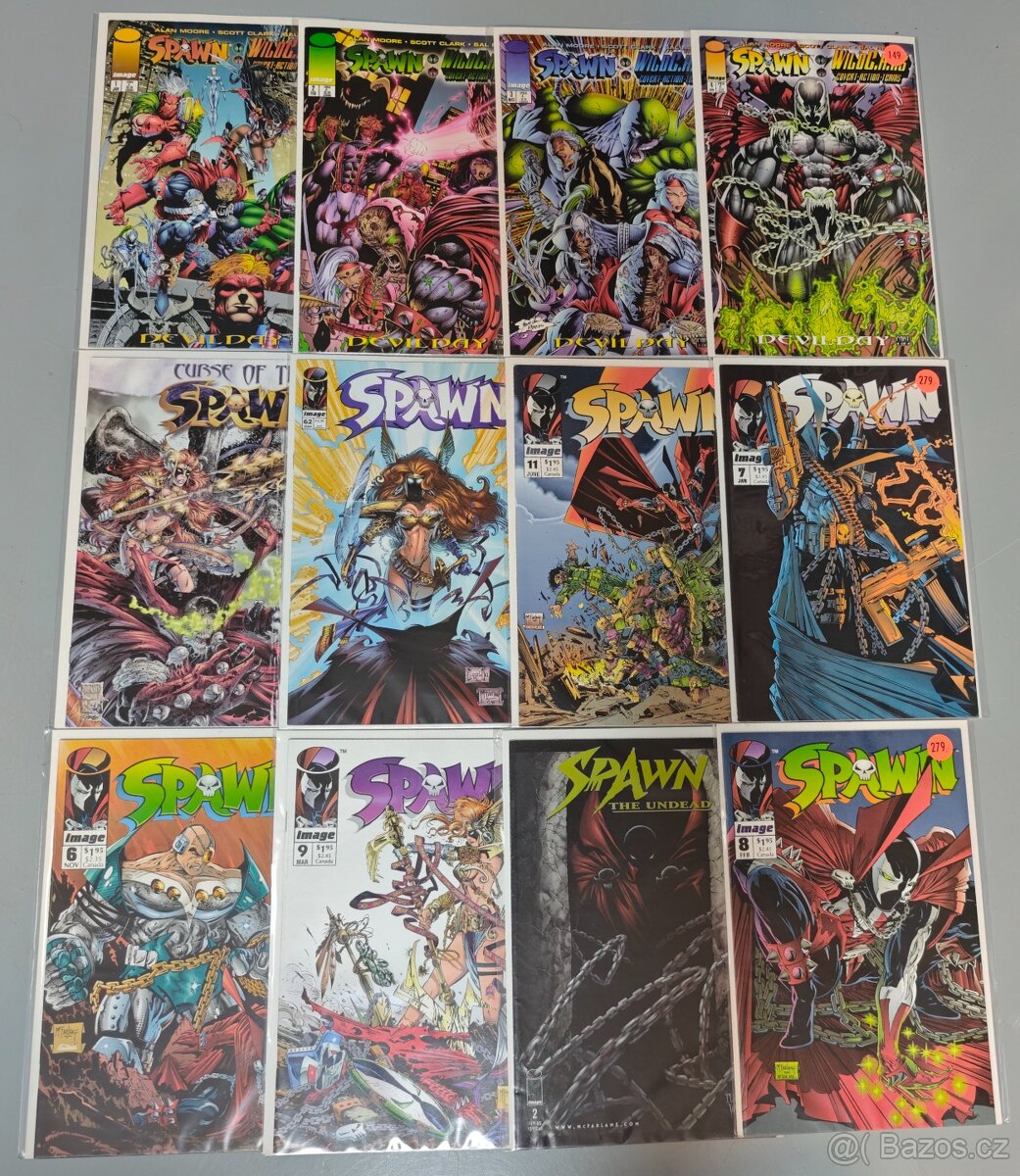 Komiksy sešitové anglicky  Spawn