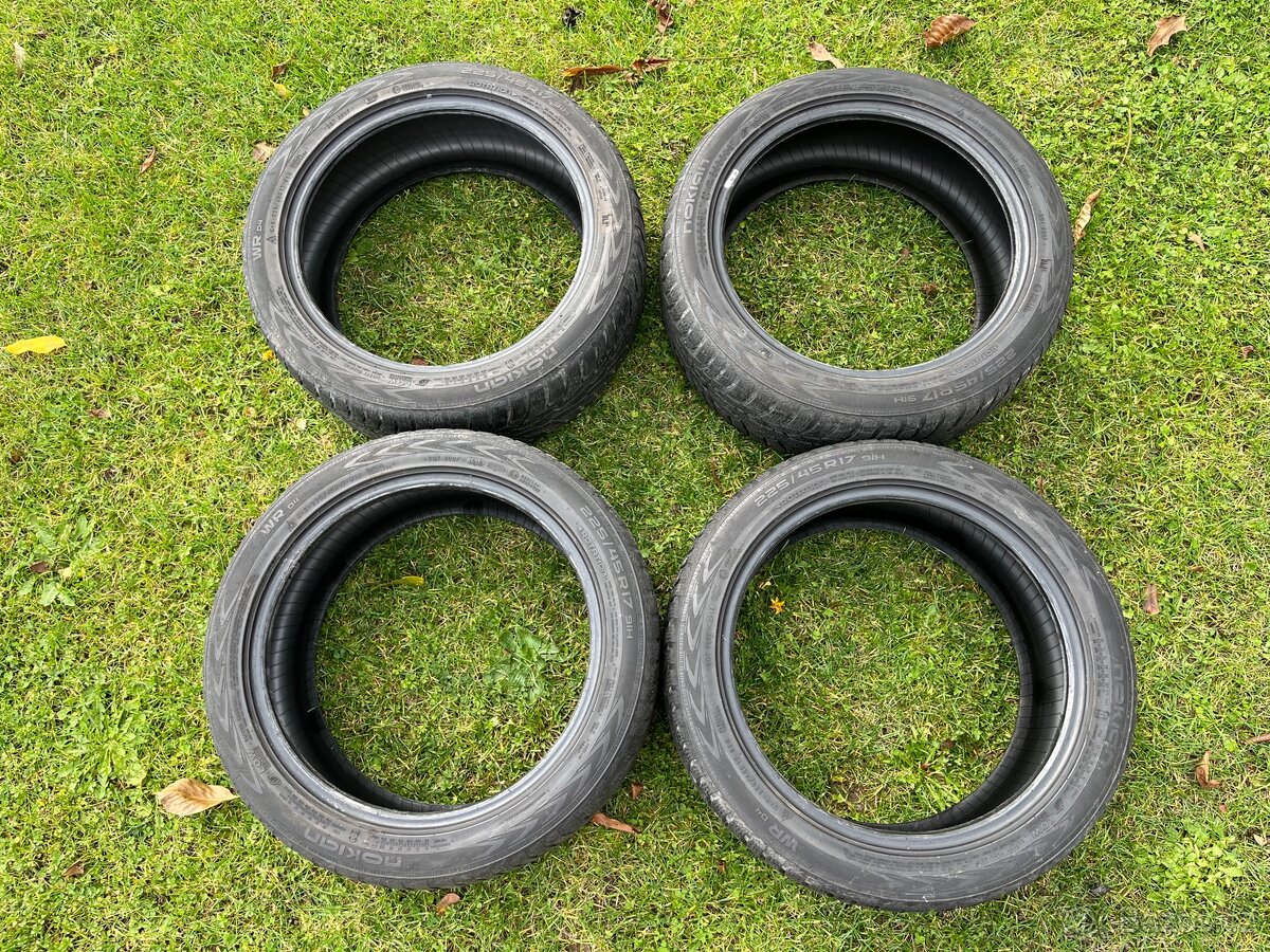 4x zimní pneu Nokian WR D4 225/45 r17