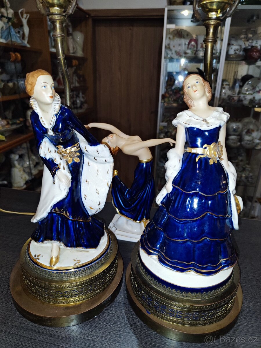 Figurálne lampy Royal Dux