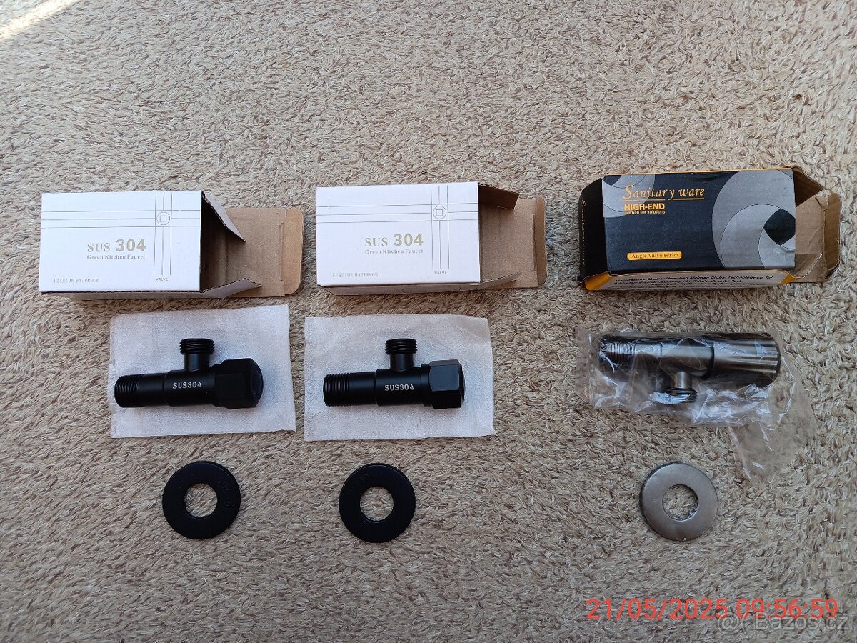 Rohový ventil 1/2".