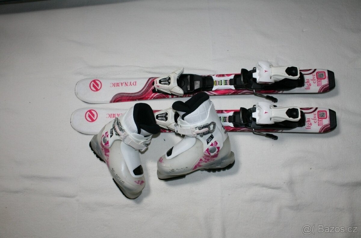 dívčí lyže dynamic Elve 80 cm , lyžaky