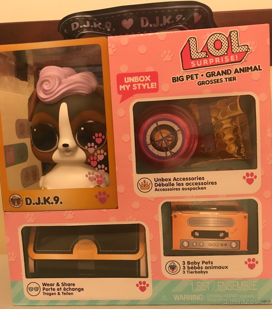 LOL Surprise Big Pet DJ K.9