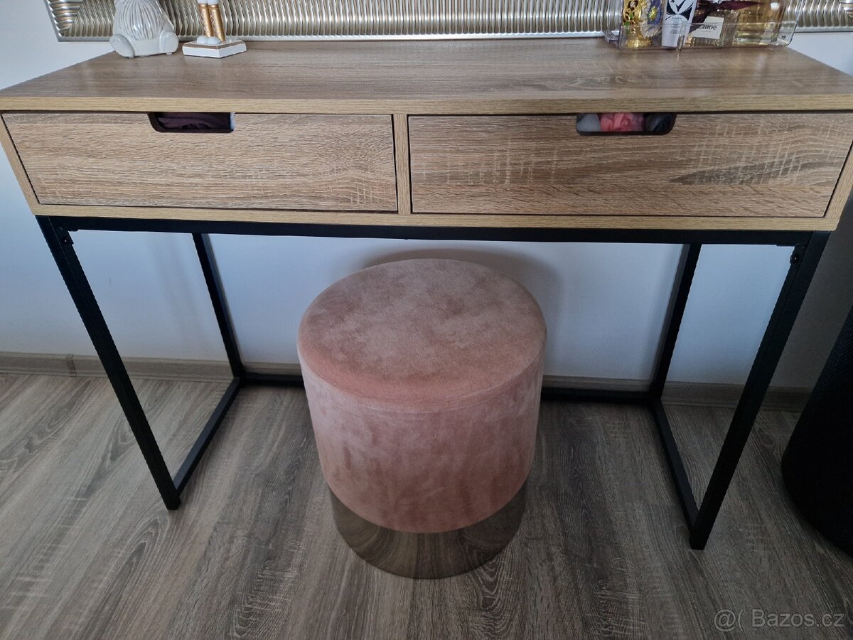 Toaletní stolek Bonami + taburet Westwing