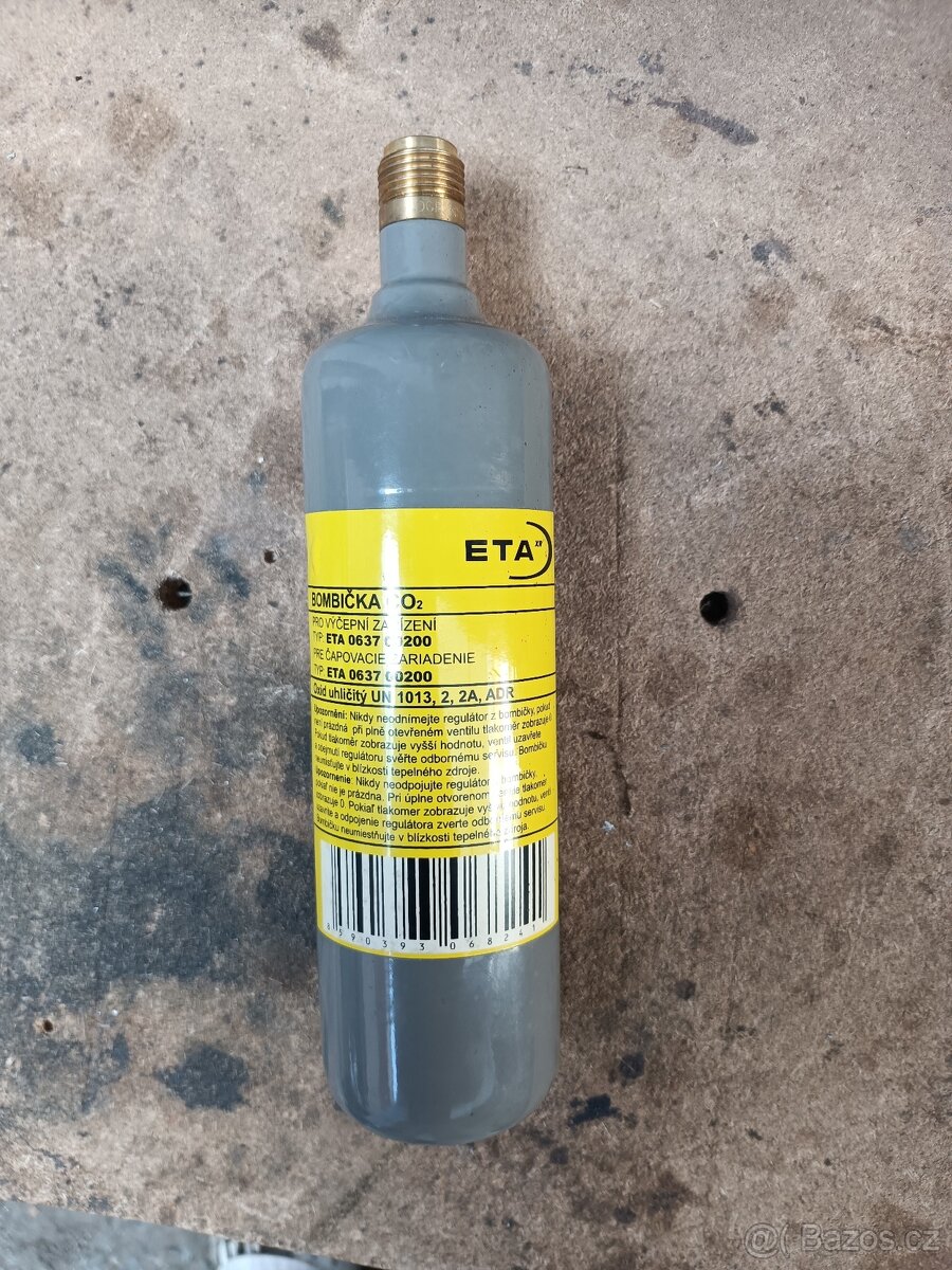 Bombička k výčepnímu zařízení Eta