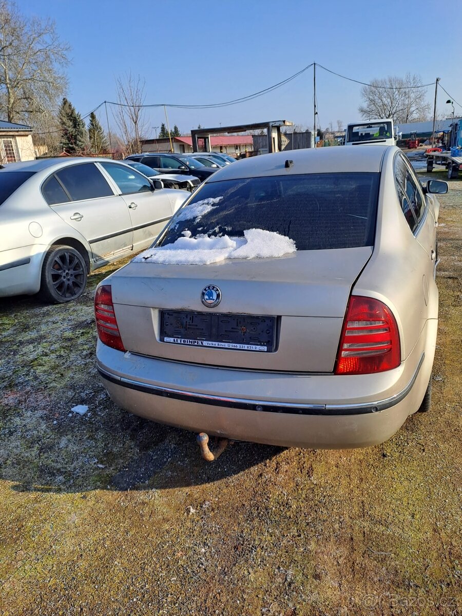 Škoda superb 2.5 tdi náhradní dily