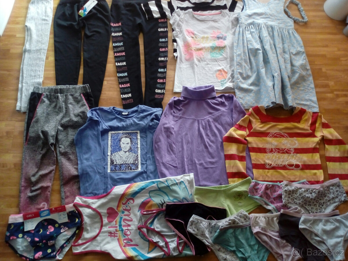 Balík dívčího oblečení (2) - vel. 134-140