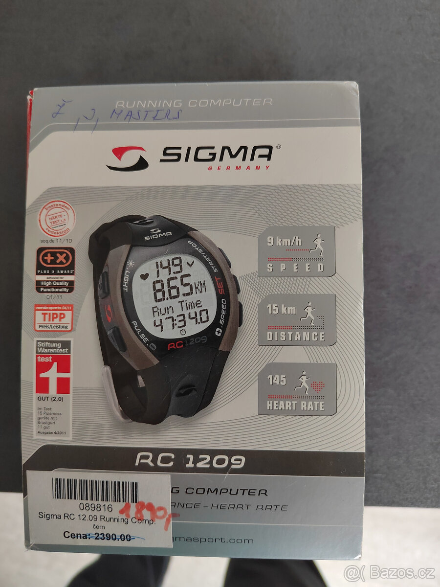 Sportovní hodinky Sigma RC 1209