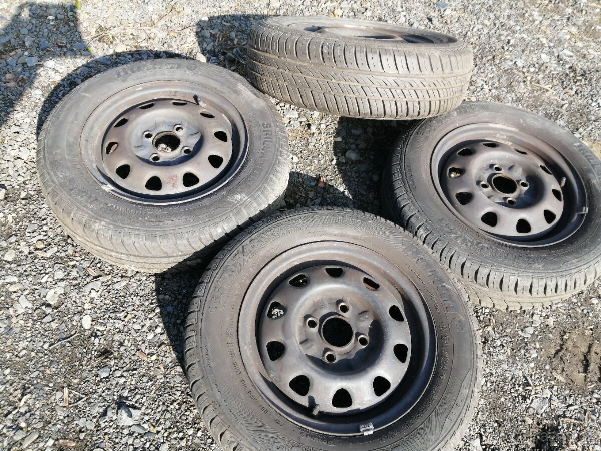 Komplet kola 4x100 165/70/13