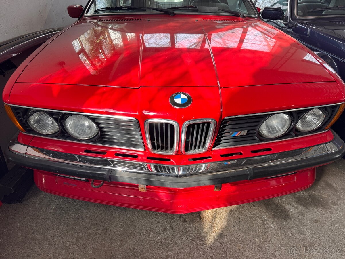 BMW E24 628 - 635 CSi chromy nárazníku