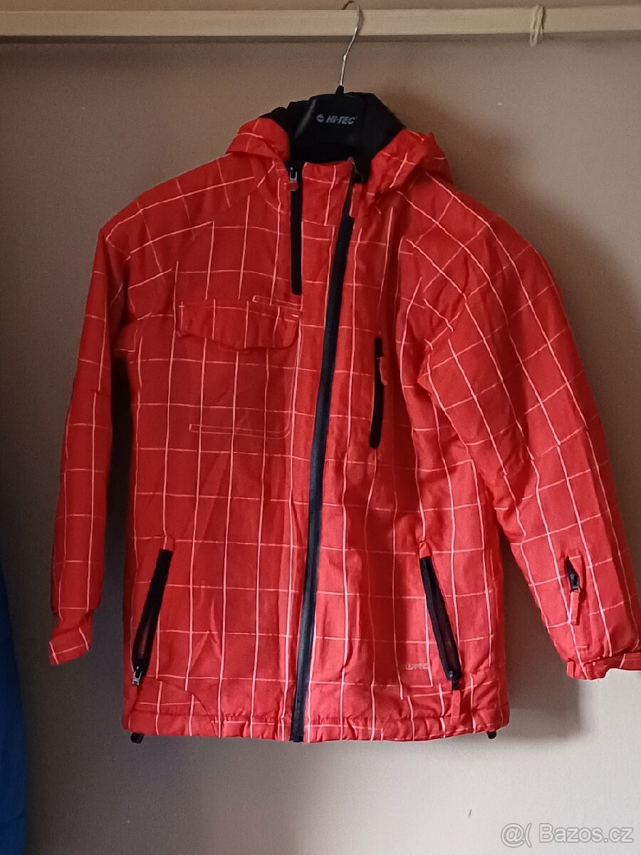 Dětská lyžařská bunda Lewro, výška postavy 140-146 cm