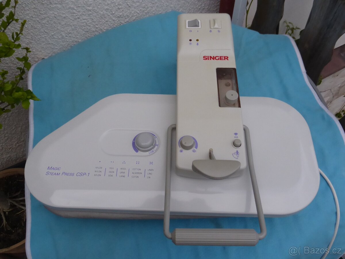 SINGER CSP-1 žehlicí lis s napařováním