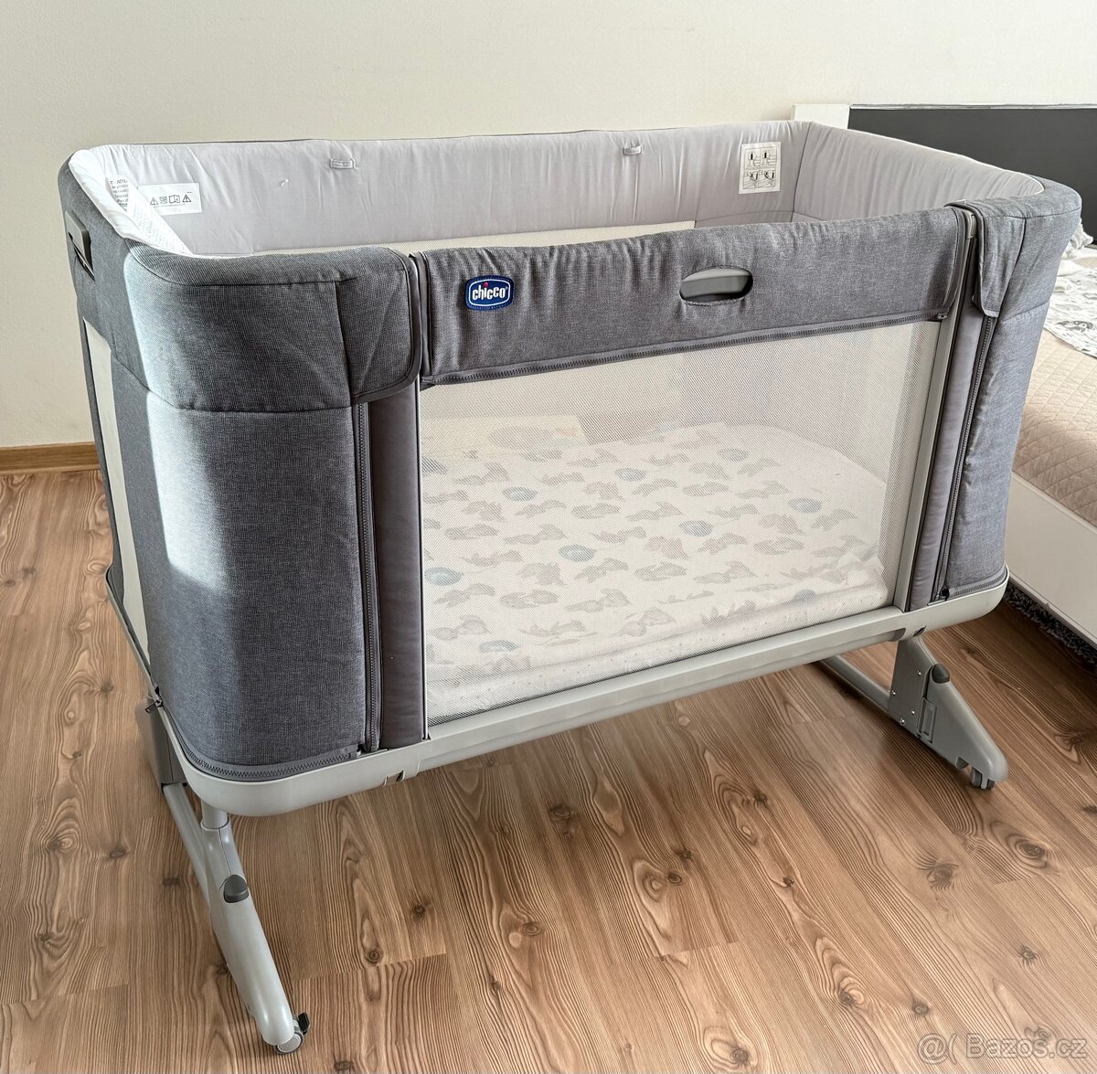 Chicco Next2Me Forever Přistýlka 3v1 do 22kg Almond