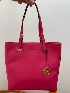 MICHAEL KORS Saffiano červená
