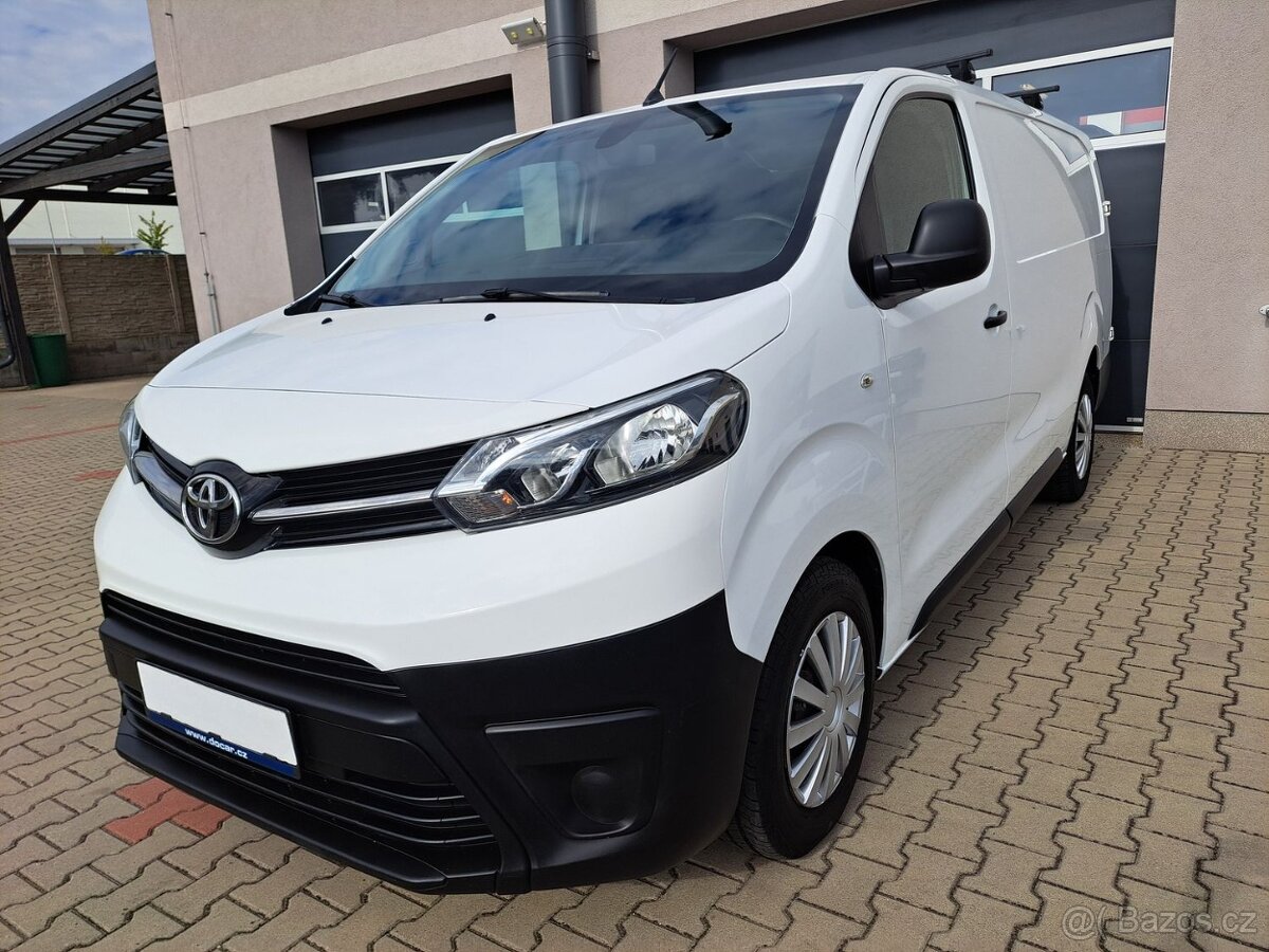 Toyota ProAce 2.0D Long Comfort, ZÁRUKA, odpočet DPH