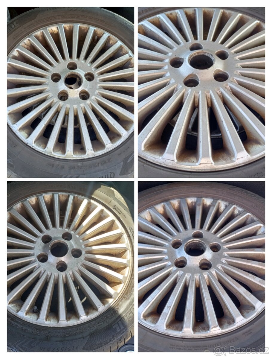 Disky alu - R16 z Ford Mondeo mk4 a letní pneu