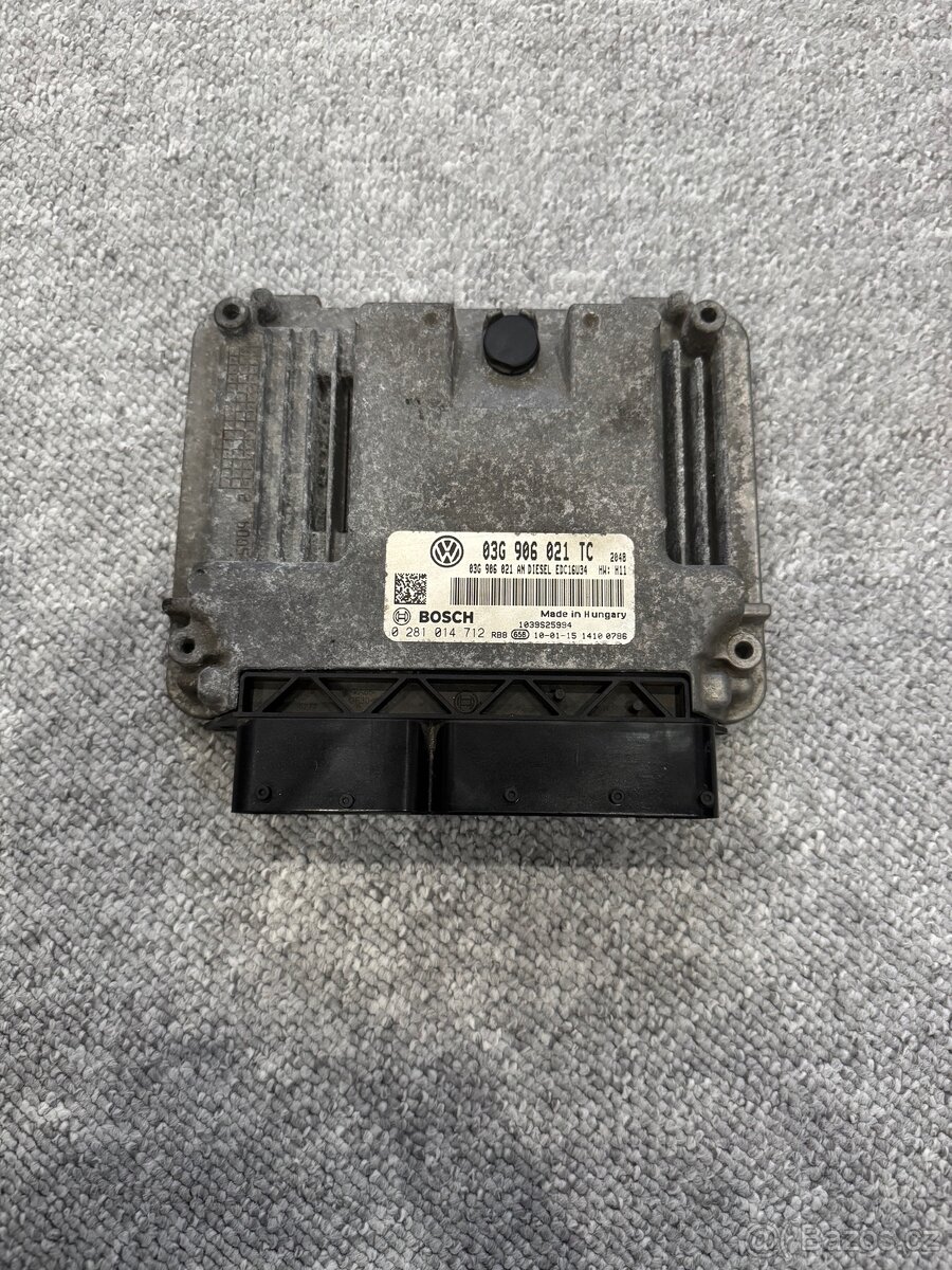 Octavie 2 ECU jednotka motoru v čipu
