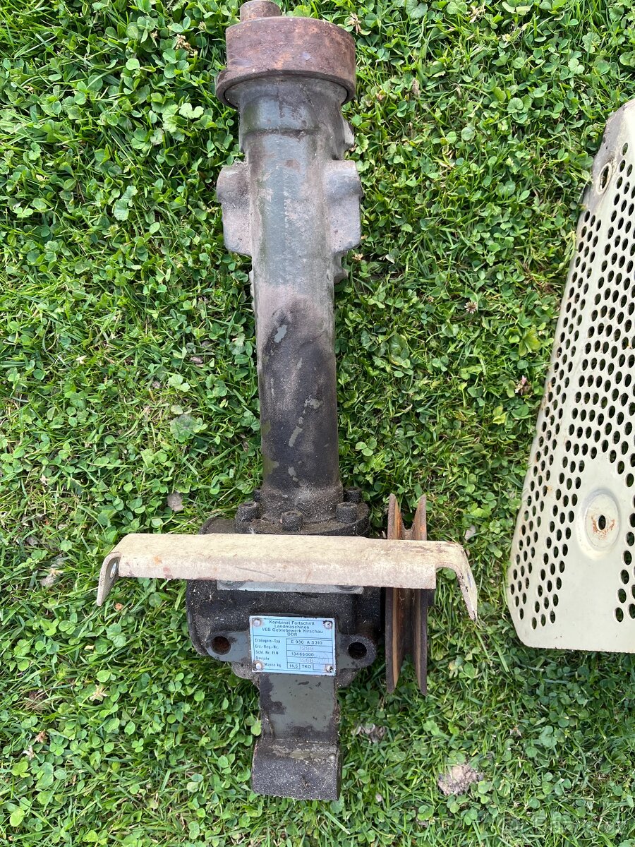 pohon lištová sekačka fortschritt malotraktor