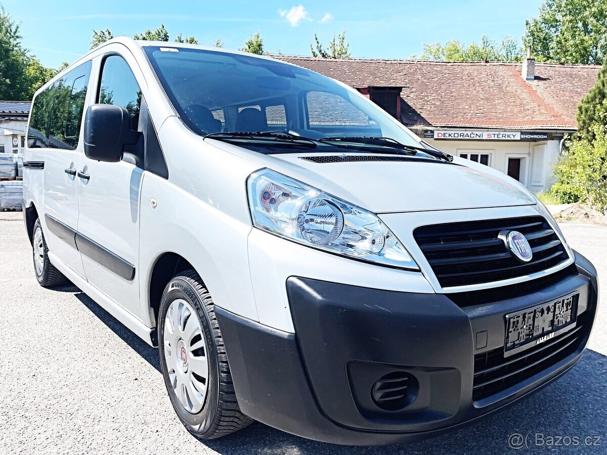 FIAT SCUDO 1.6 90MULTIJET 9MÍST 89.000KM 66KW