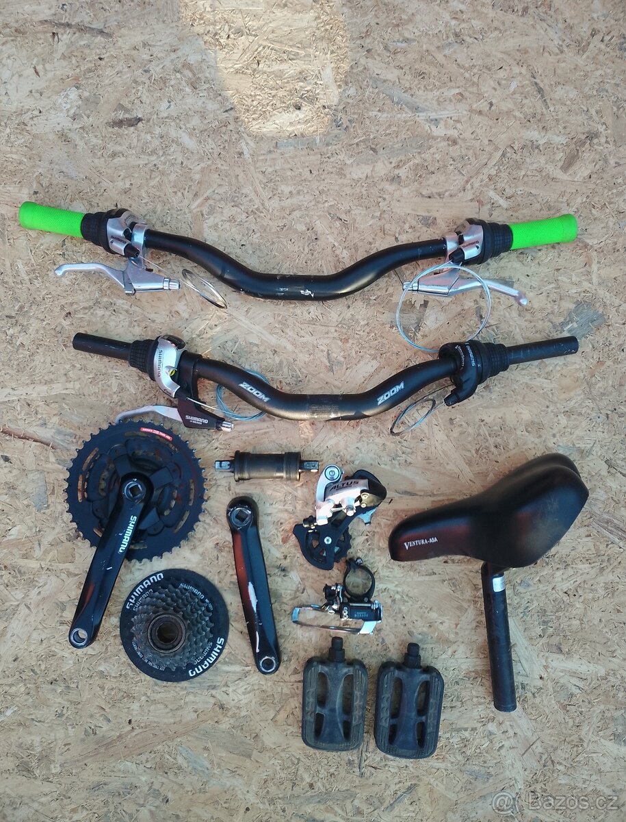 Shimano, ZOOM díly na dětské/horské kolo