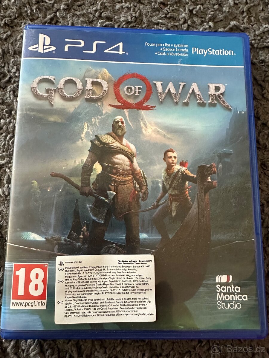 God of war -hra ps5,4