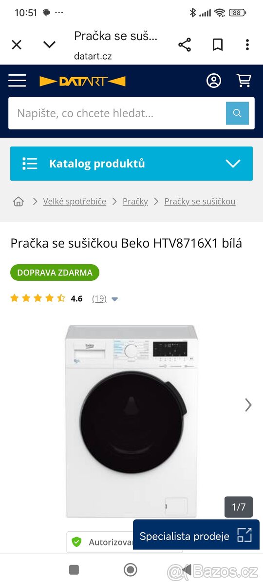 Pračka se sušičkou