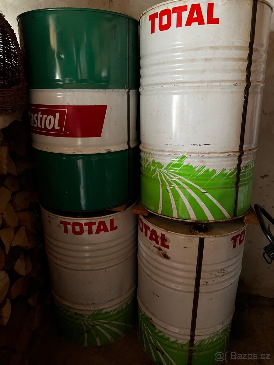 Naftové sudy 200 litrové 4x