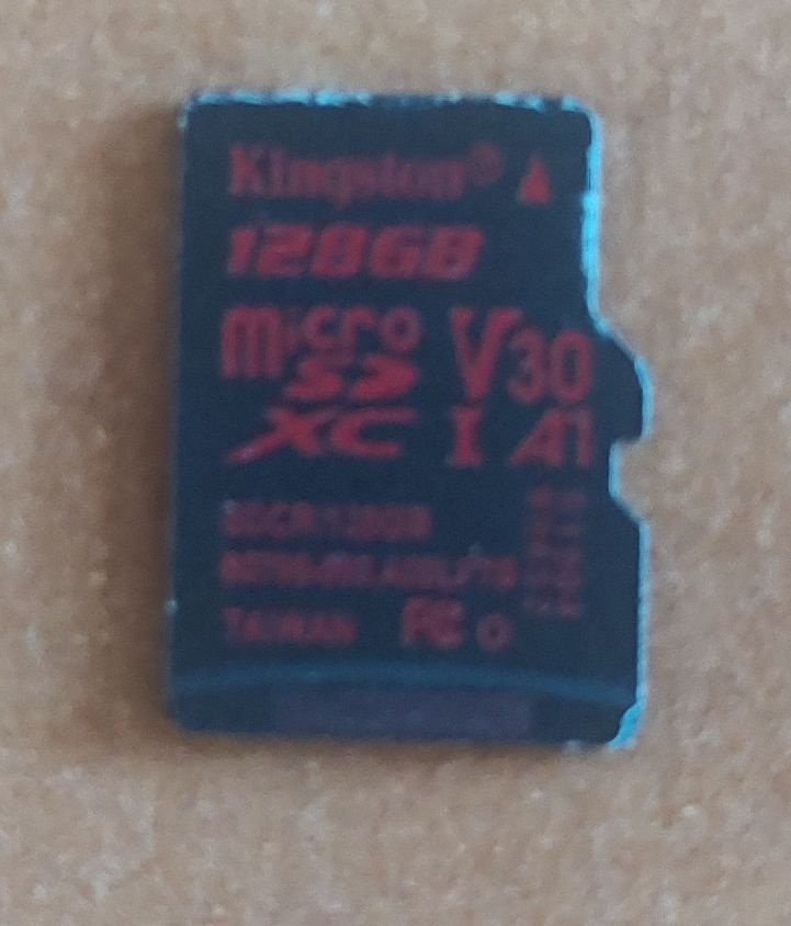 micro sd karta 128 gb, kingston