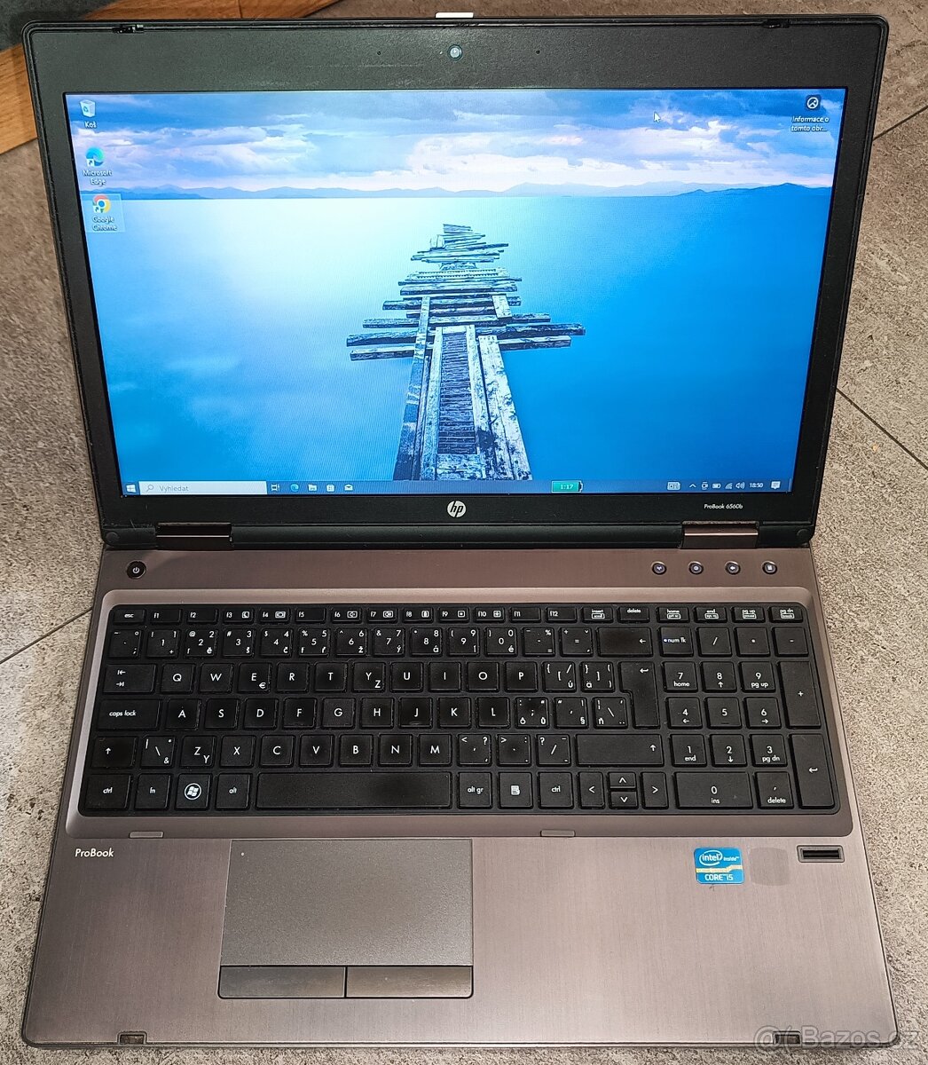 HP ProBook 6560b,proc.i5,WIN 10,HDD 320GB,RAM 8GB,15.6 palců