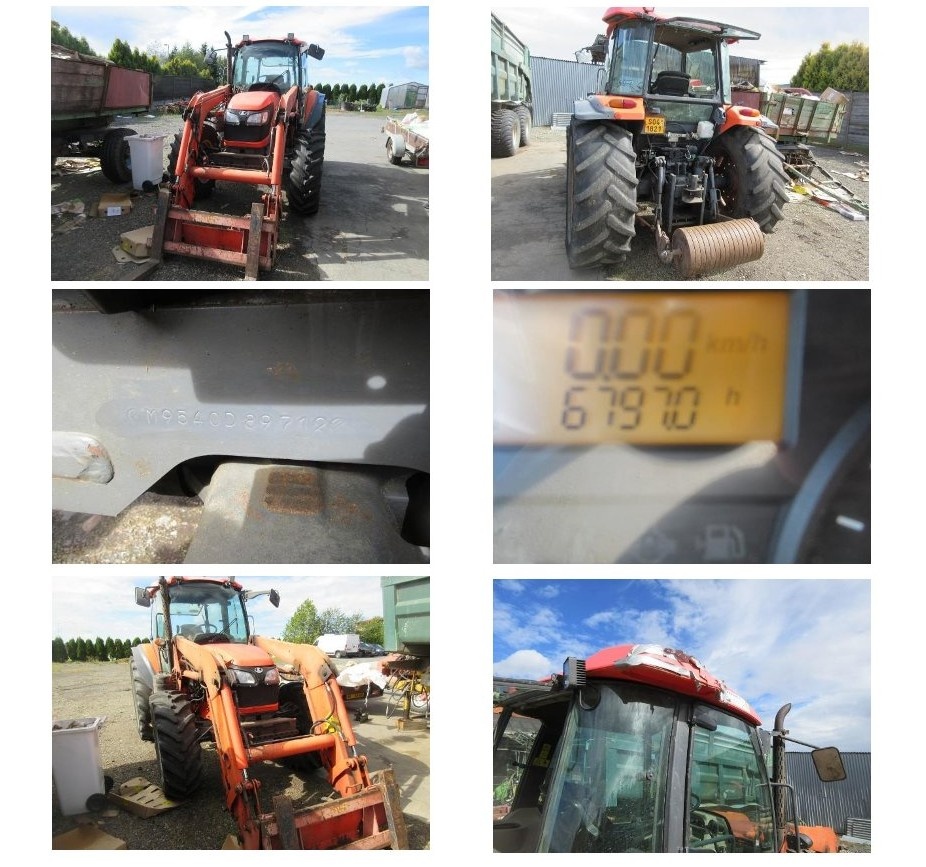 Traktor kolový KUBOTA M8 M9540
