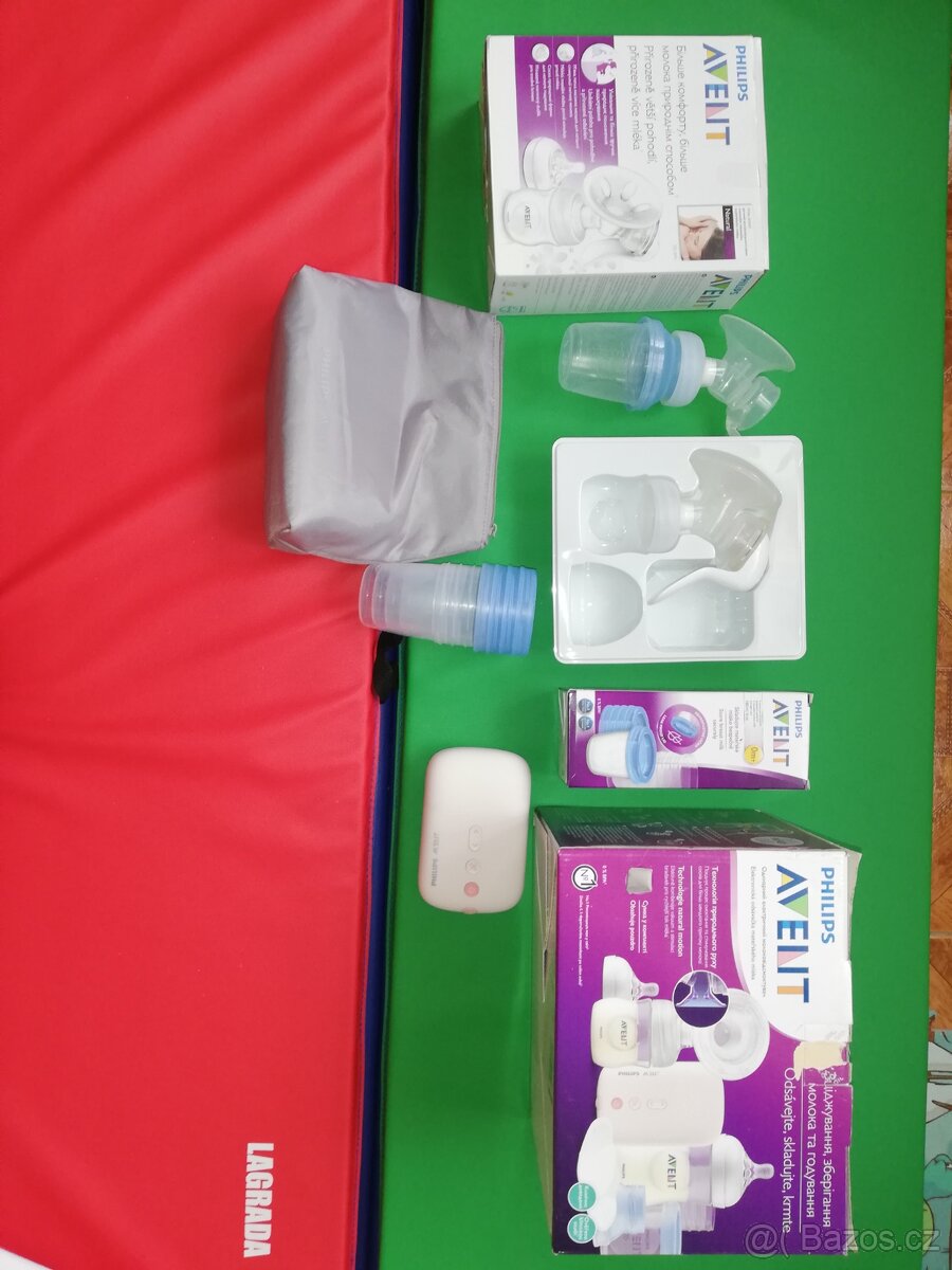 Odsávačka mléka Philips Avent, elektrická +ruční
