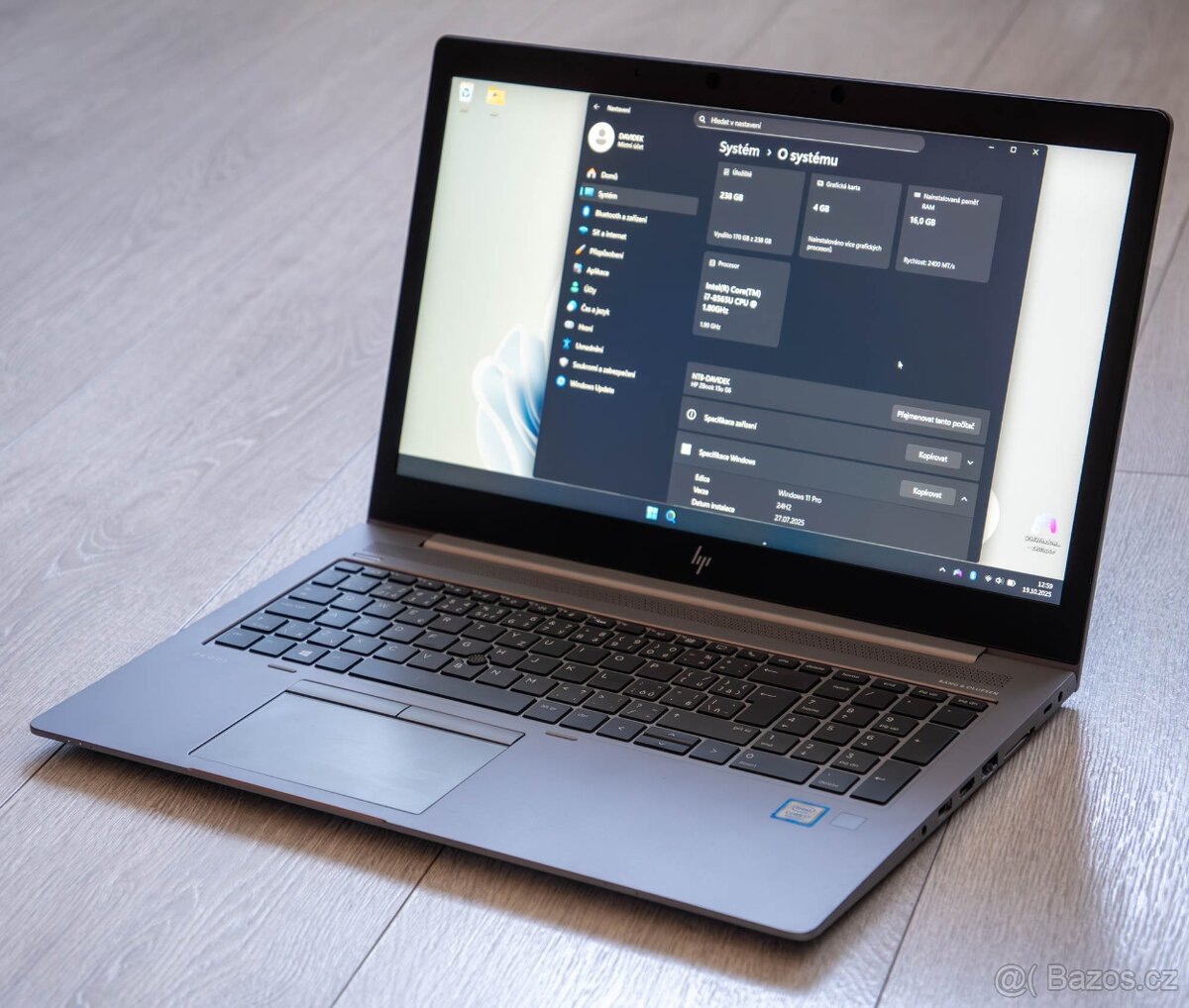 HP ZBook 15u G6 – 15,6" / i7 / 16GB / SSD / FHD / Radeon Pr