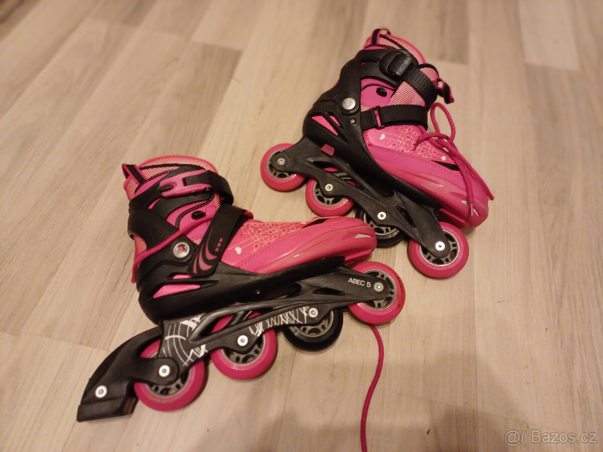 Kolečkové brusle - rostoucí (vel. 32 - 36)
