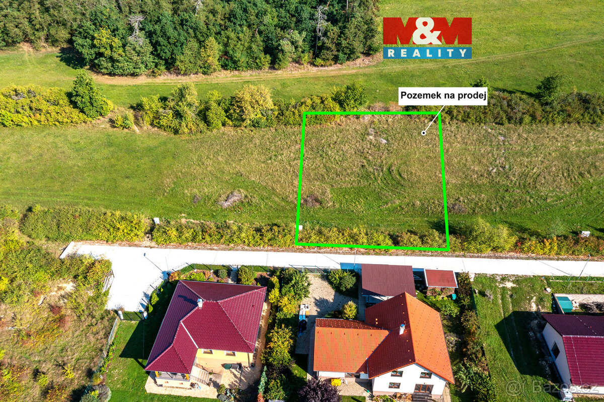 Prodej pozemku k bydlení, 1053 m², Přestavlky