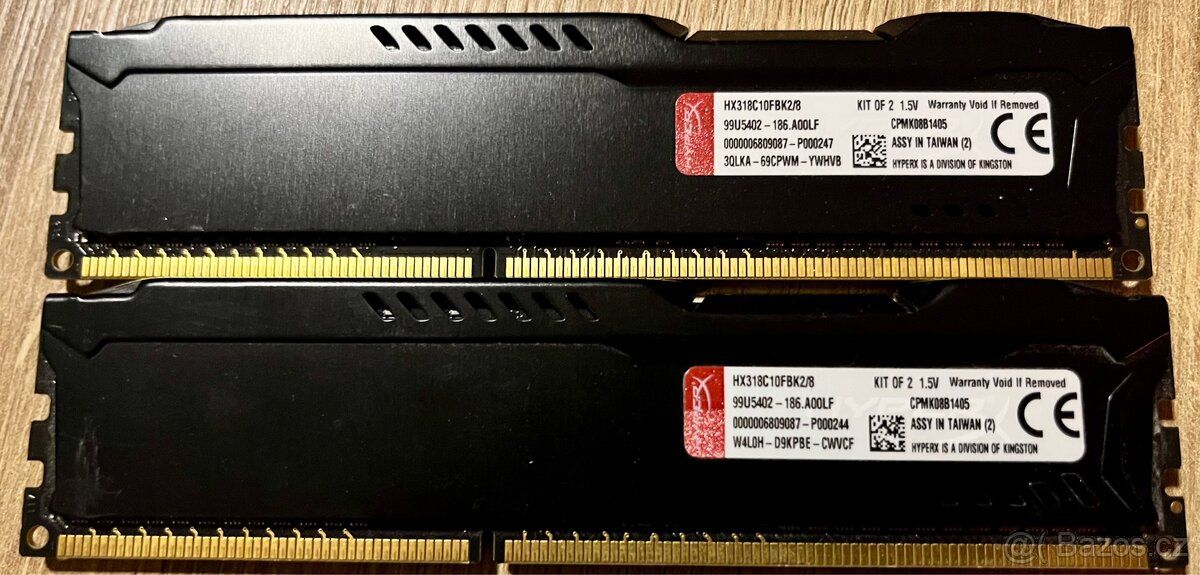 DDR 3 kit 8GB