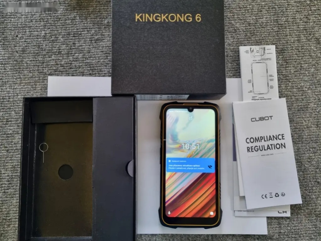Odolný telefon Cubot King Kong 6 4GB/64GB