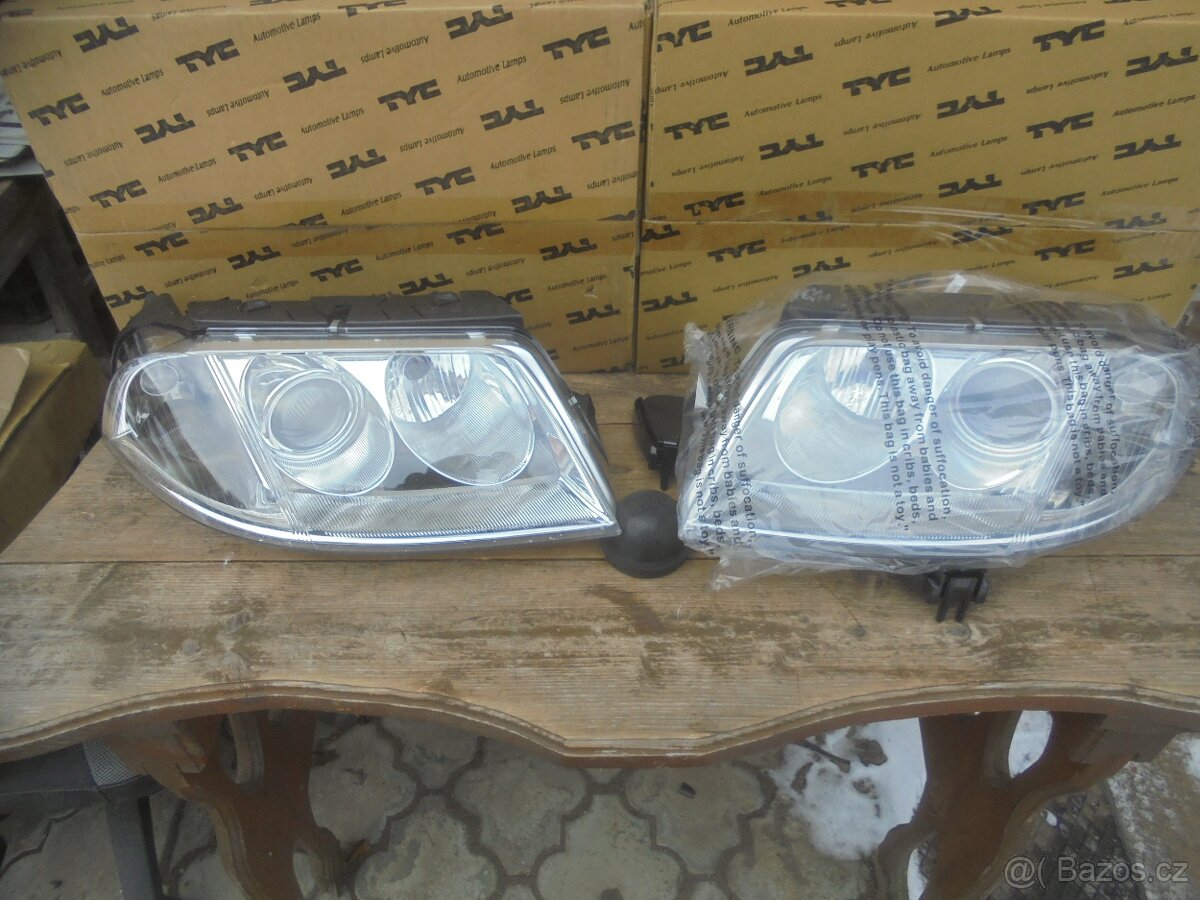 VW PASSAT 3BG , B 5,5 - PREDNI cira světla s XENON EFECTEM