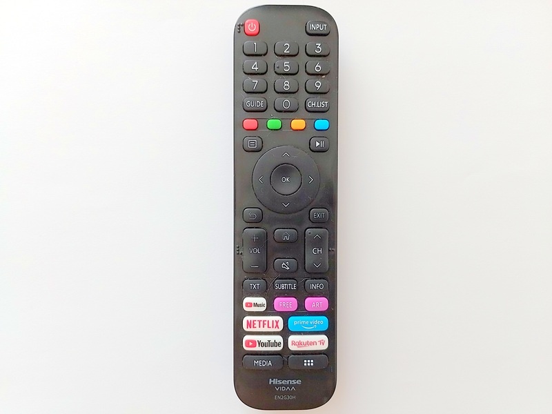 Dálkový ovladač na TV