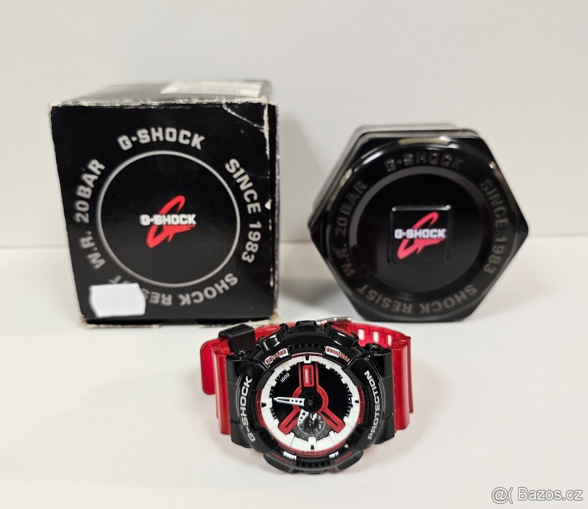 Hodinky Casio G-Shock Original GA-110RB-1AER Red, Black,