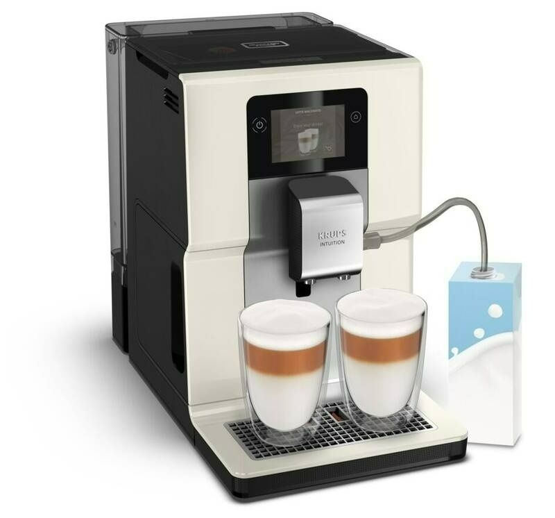 Espresso Krups Intuition Preference EA872A10 bílé