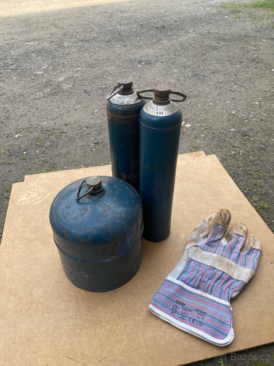 Malé plynové lahve
