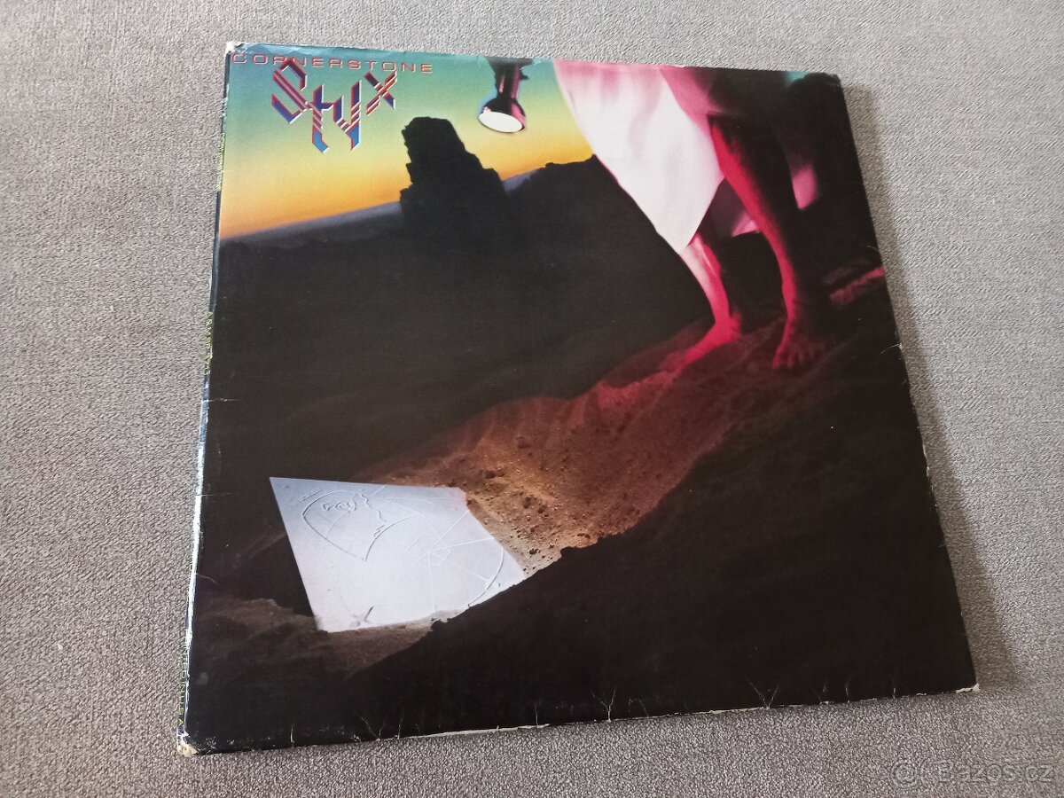 STYX „Cornerstone „ /A&M 1979/rozkl obal, +textova priloha