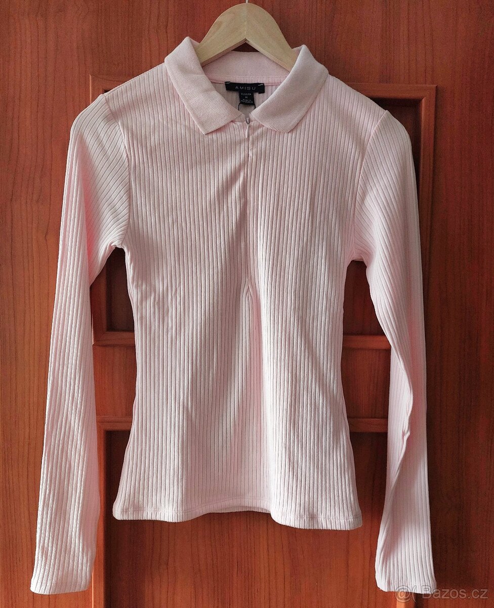 Tričko AMISU s polo límečkem, vel. M