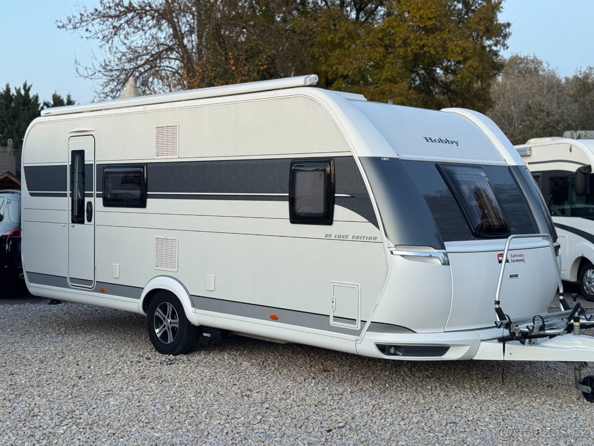 Hobby 560 KMFe De Luxe Edition Markíza, Klíma, Solar, Mover
