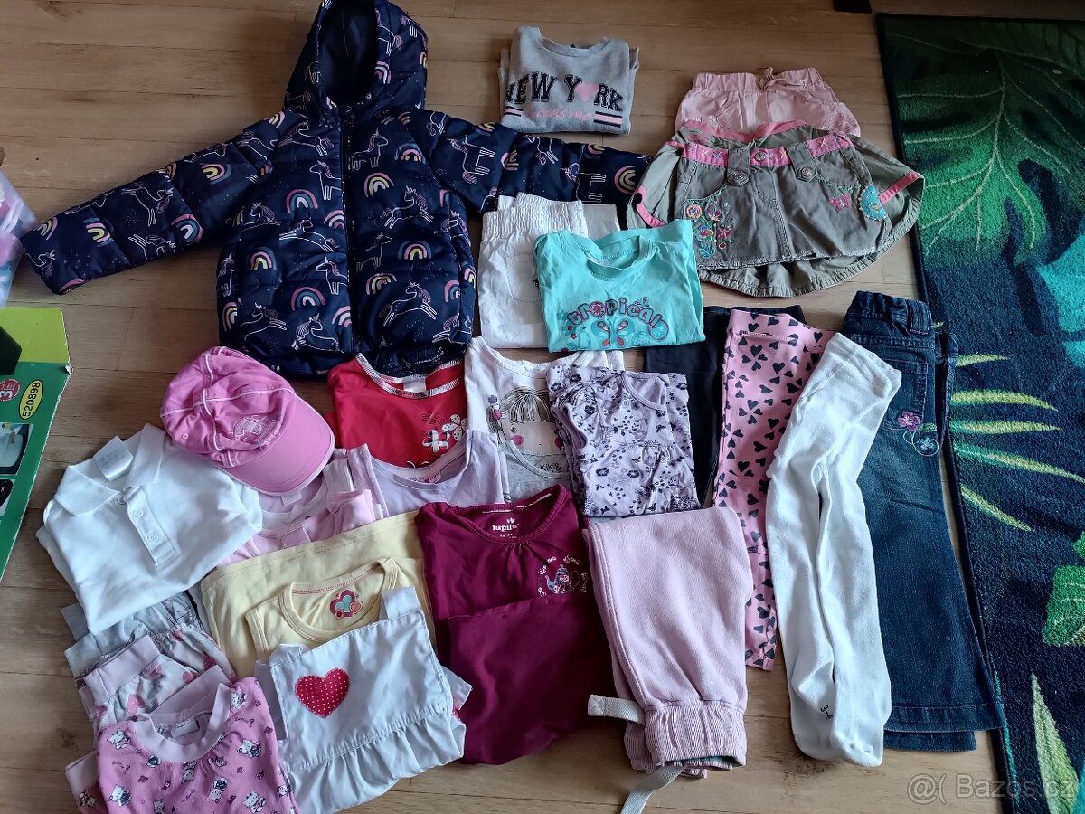 Mix oblečení holčička 98/104