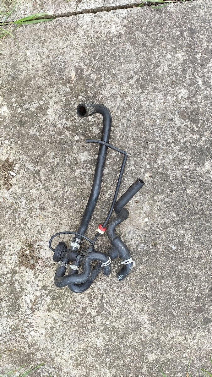 Saab 9-5 - bypass ventil topení